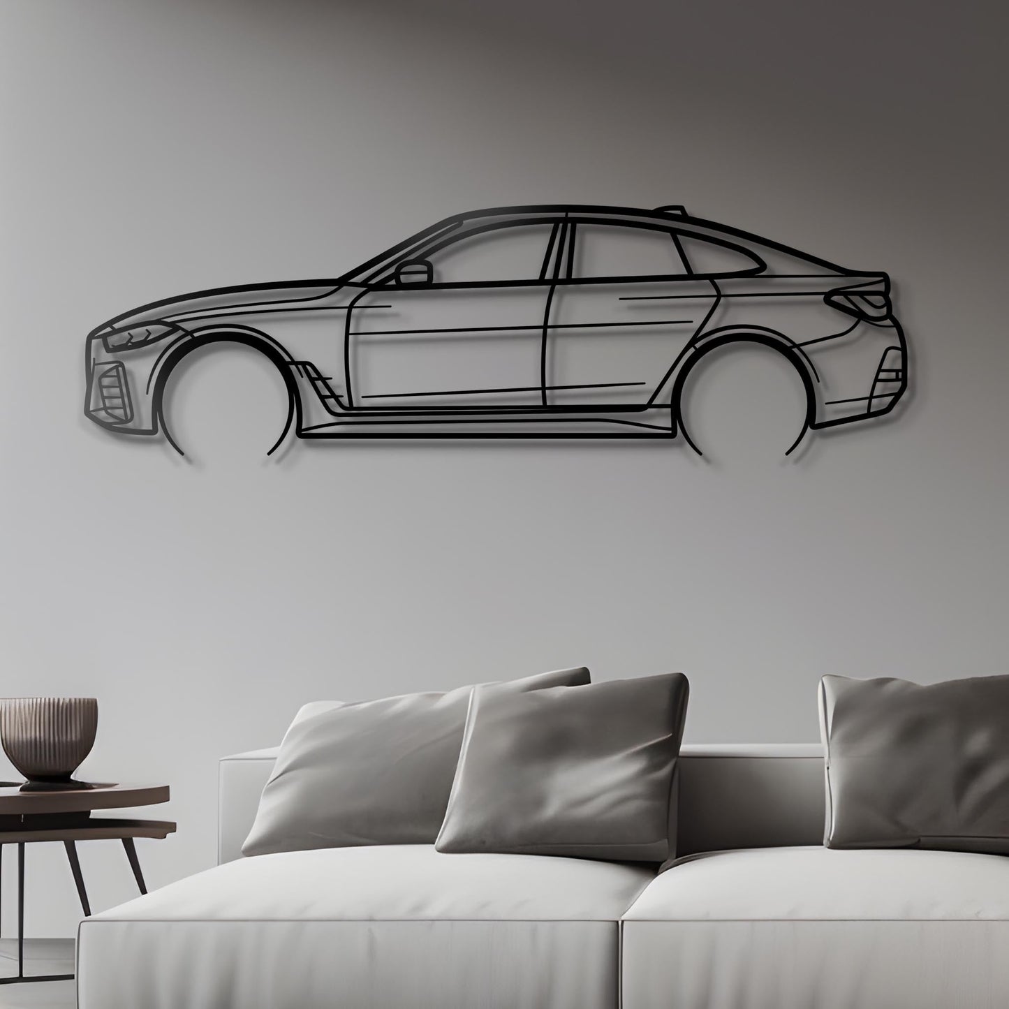 2022 430D F36 Gran Coupe Metal Silhouette