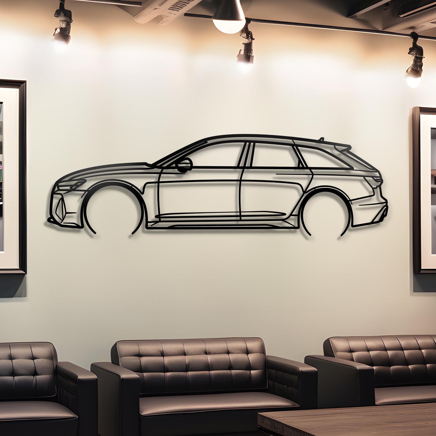 {{product.title}} Steel Wall Art — Custom Laser Cut Silhouettes by {{shop.name}}