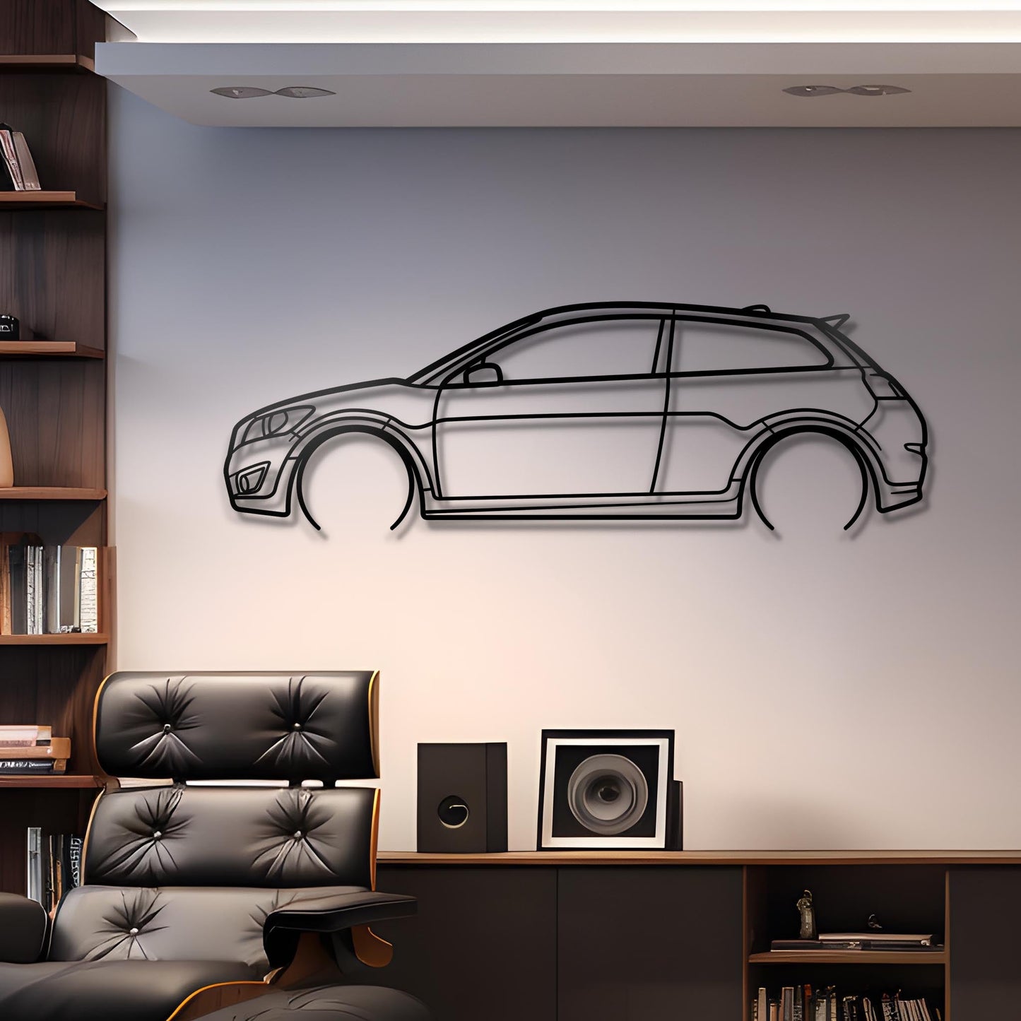 2013 C30 Metal Silhouette