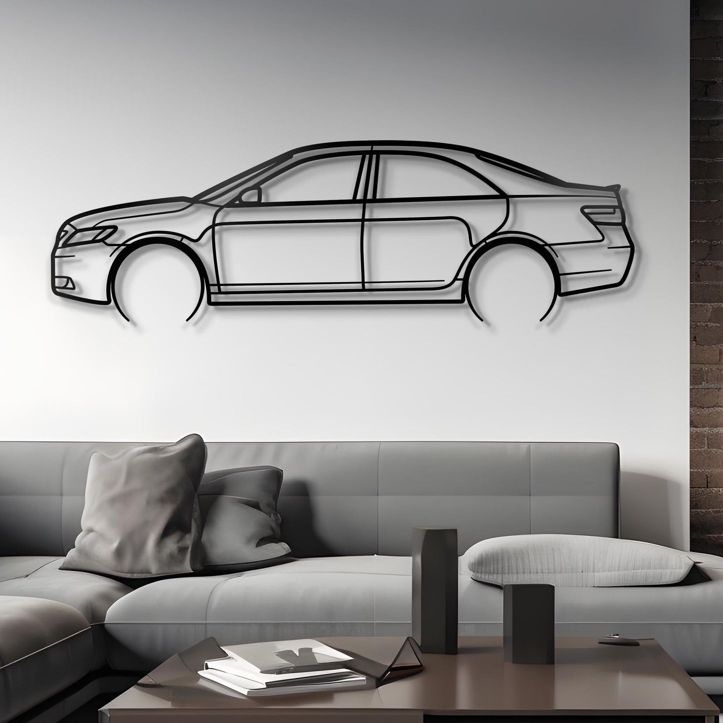 2007 Camry CE Metal Silhouette
