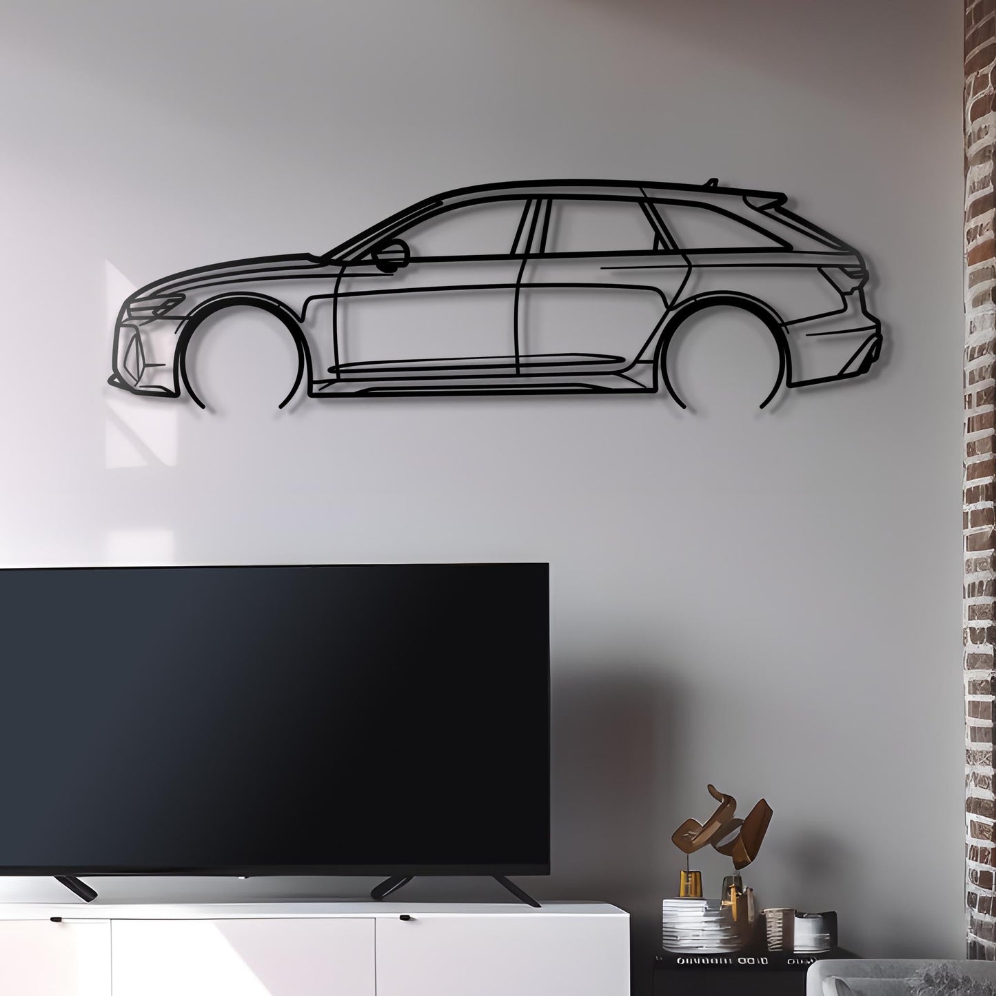 {{product.title}} Steel Wall Art — Custom Laser Cut Silhouettes by {{shop.name}}