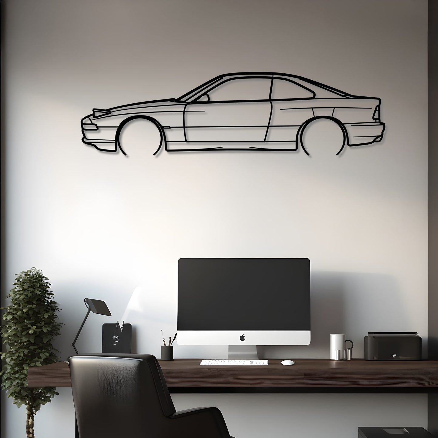 1997 8 series E31 Metal Silhouette