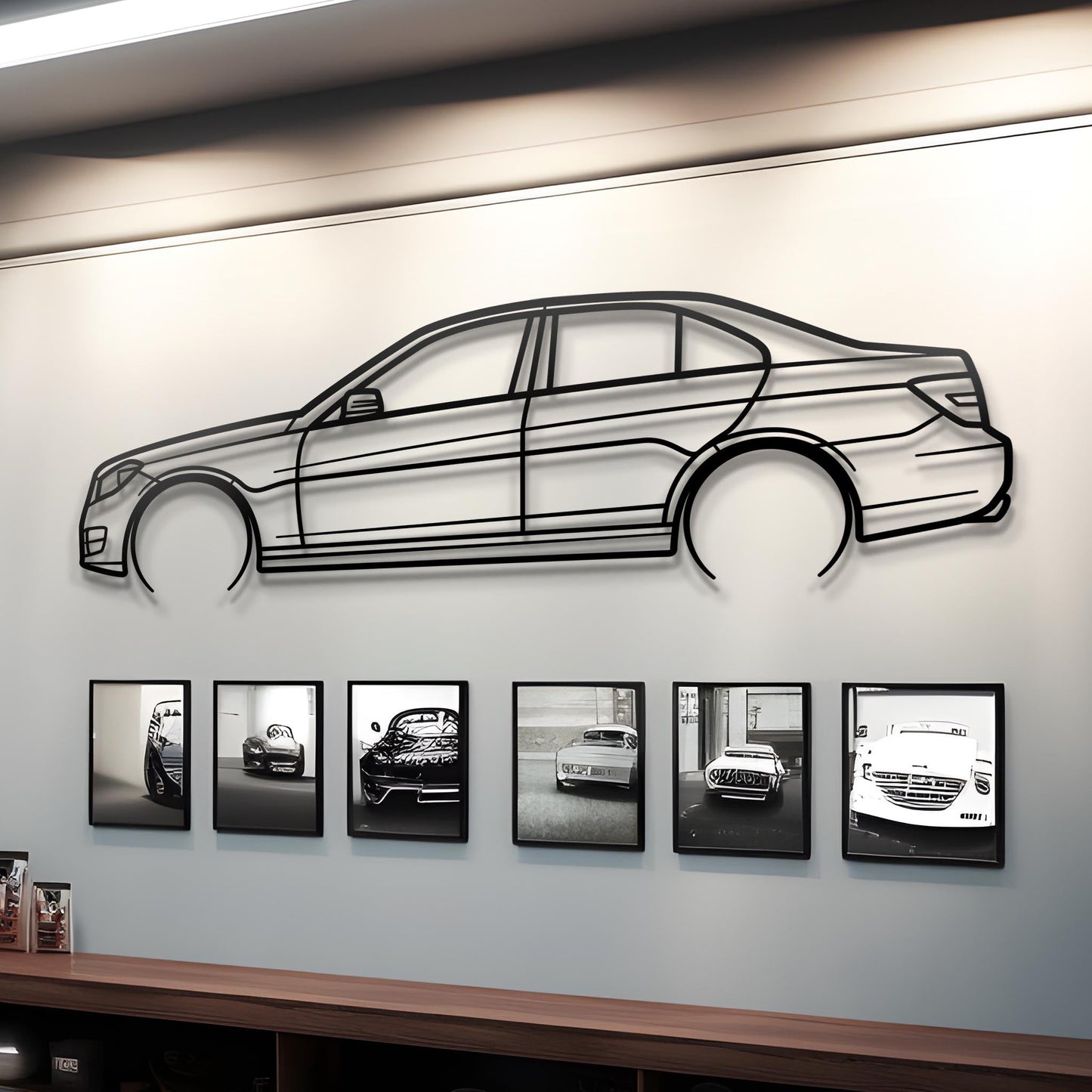 2013 C250 Sport Metal Silhouette