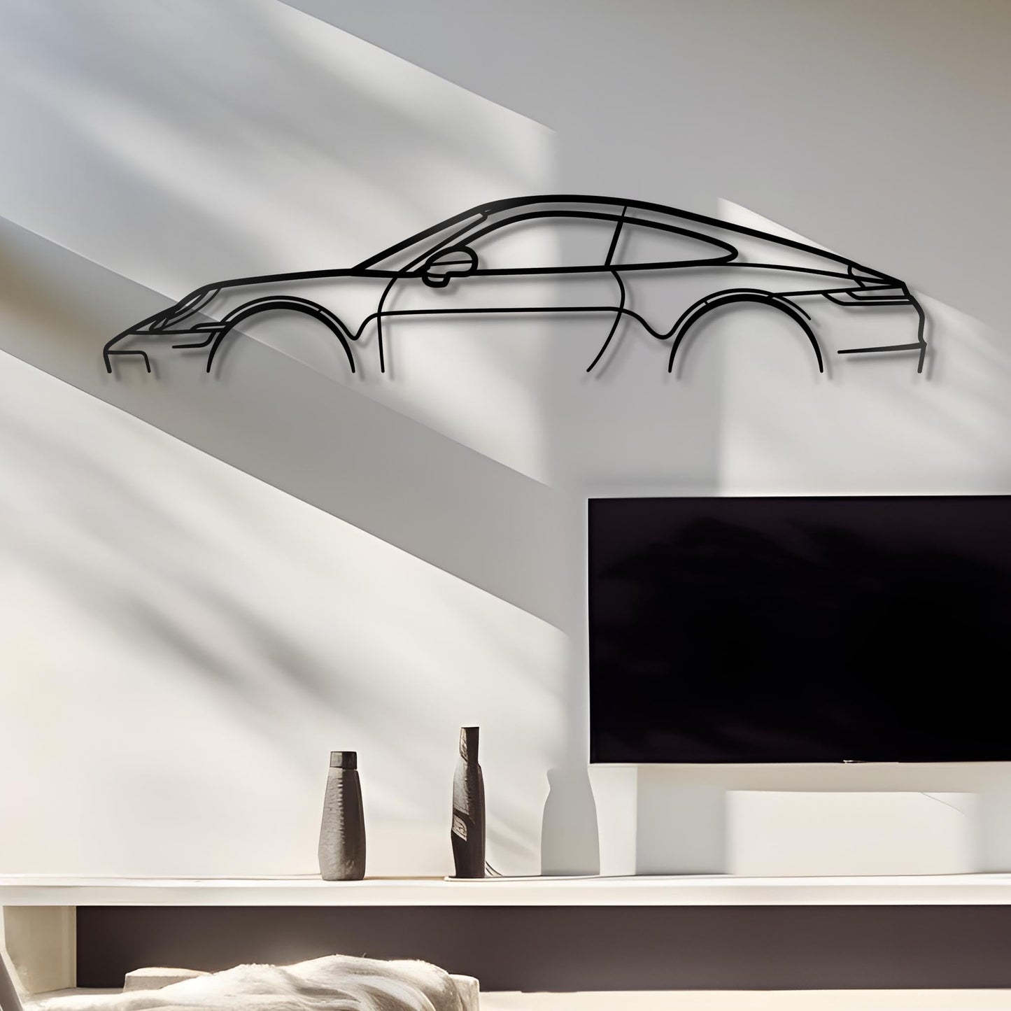 2023 911 Carrera S Cut Metal Silhouette