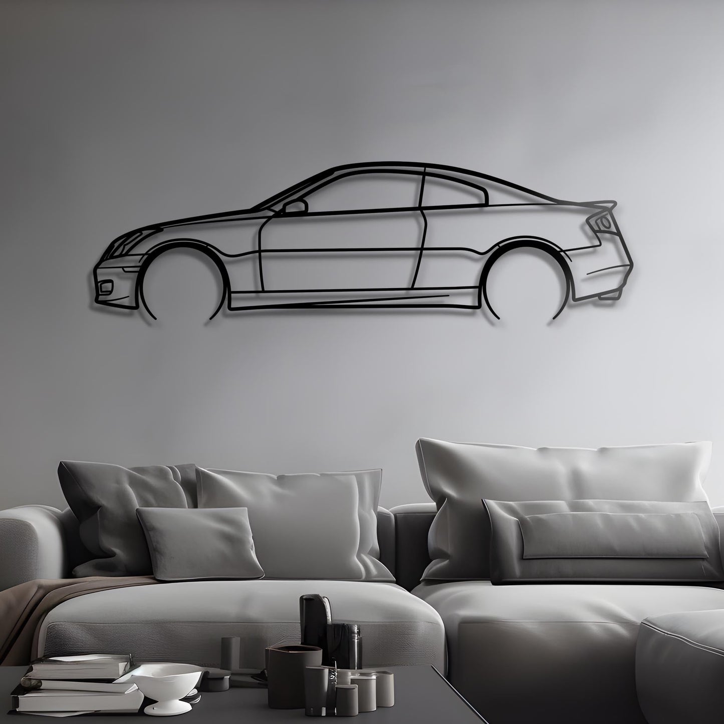 2005 G35 Metal Silhouette