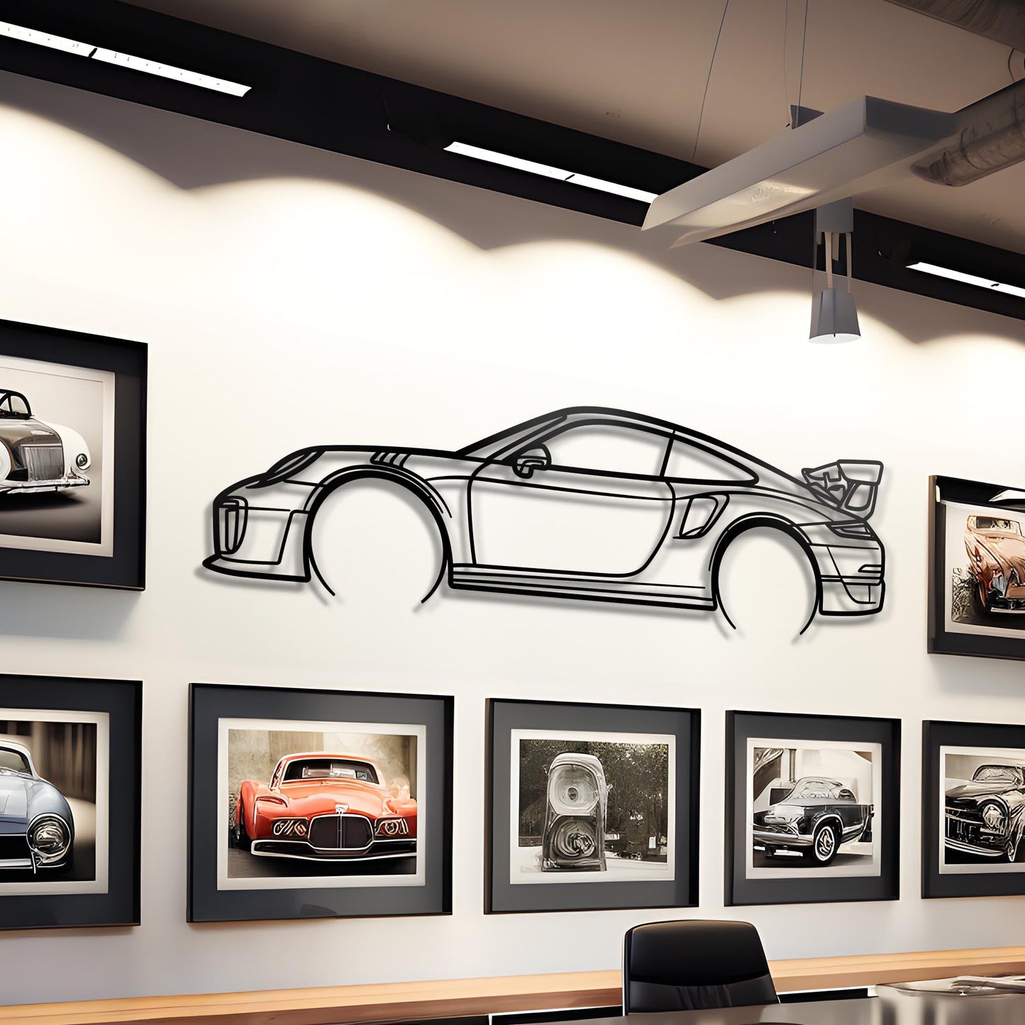 2018 911 (991) GT2 RS Metal Silhouette