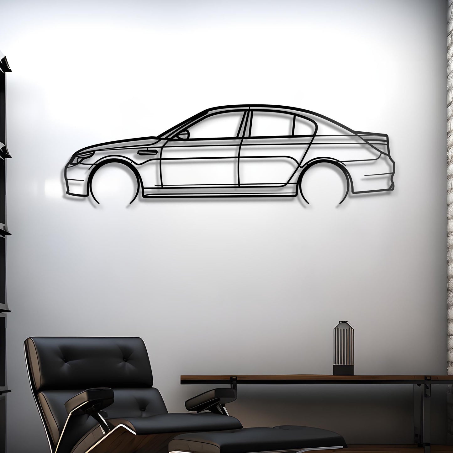 2008 M5 Metal Silhouette