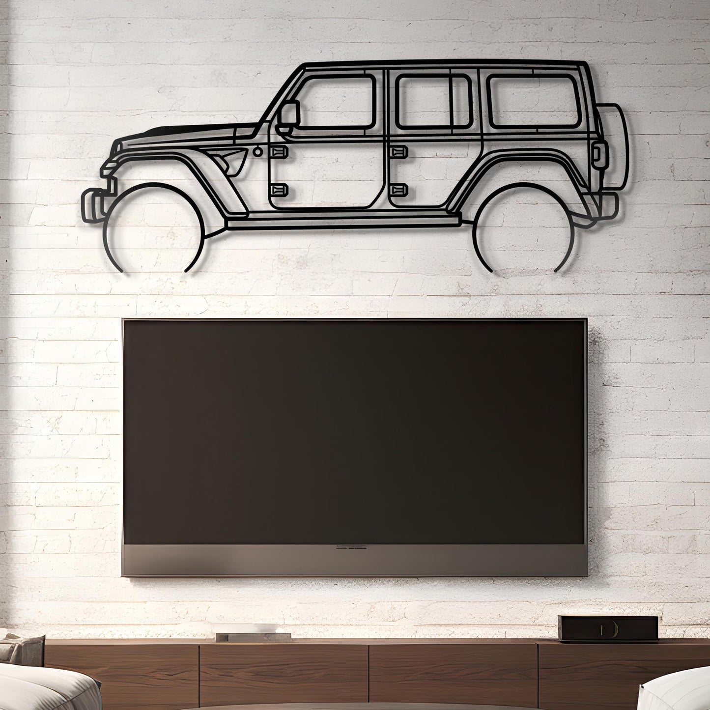 2022 Wrangler 392 Metal Silhouette