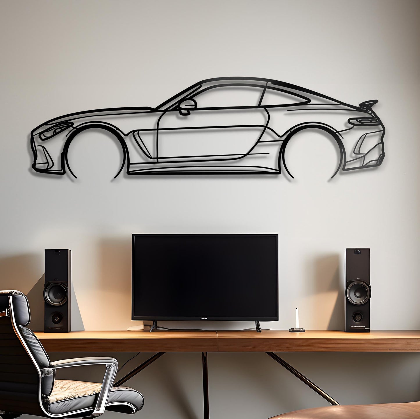 2024 AMG GT Metal Silhouette