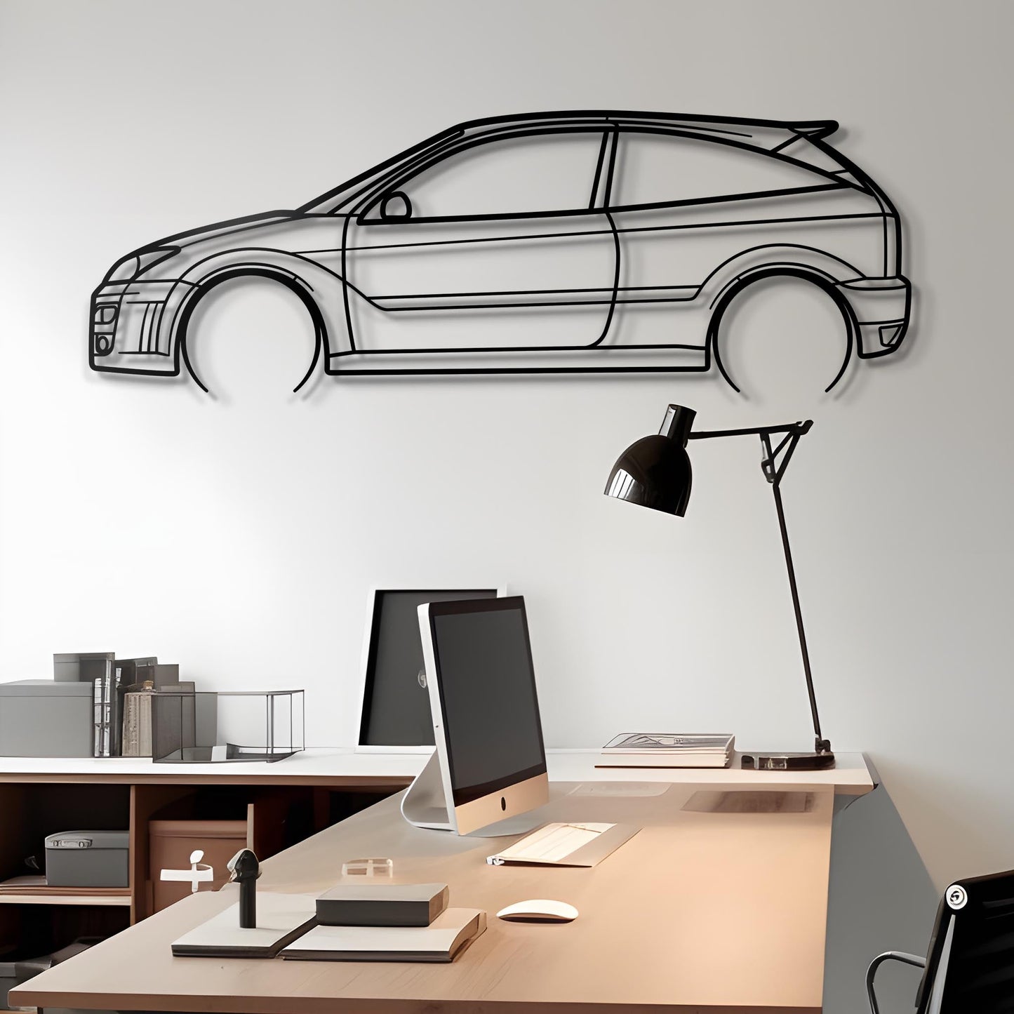 2003 Focus RS MK1 Metal Silhouette