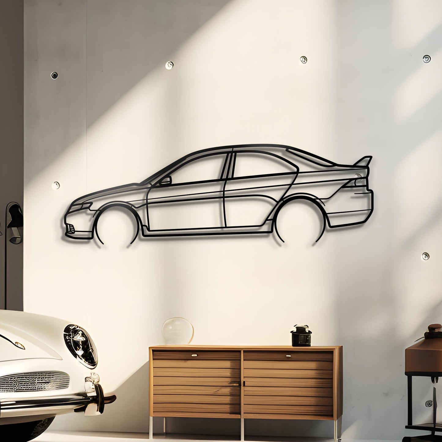 2007 Accord Euro Metal Silhouette