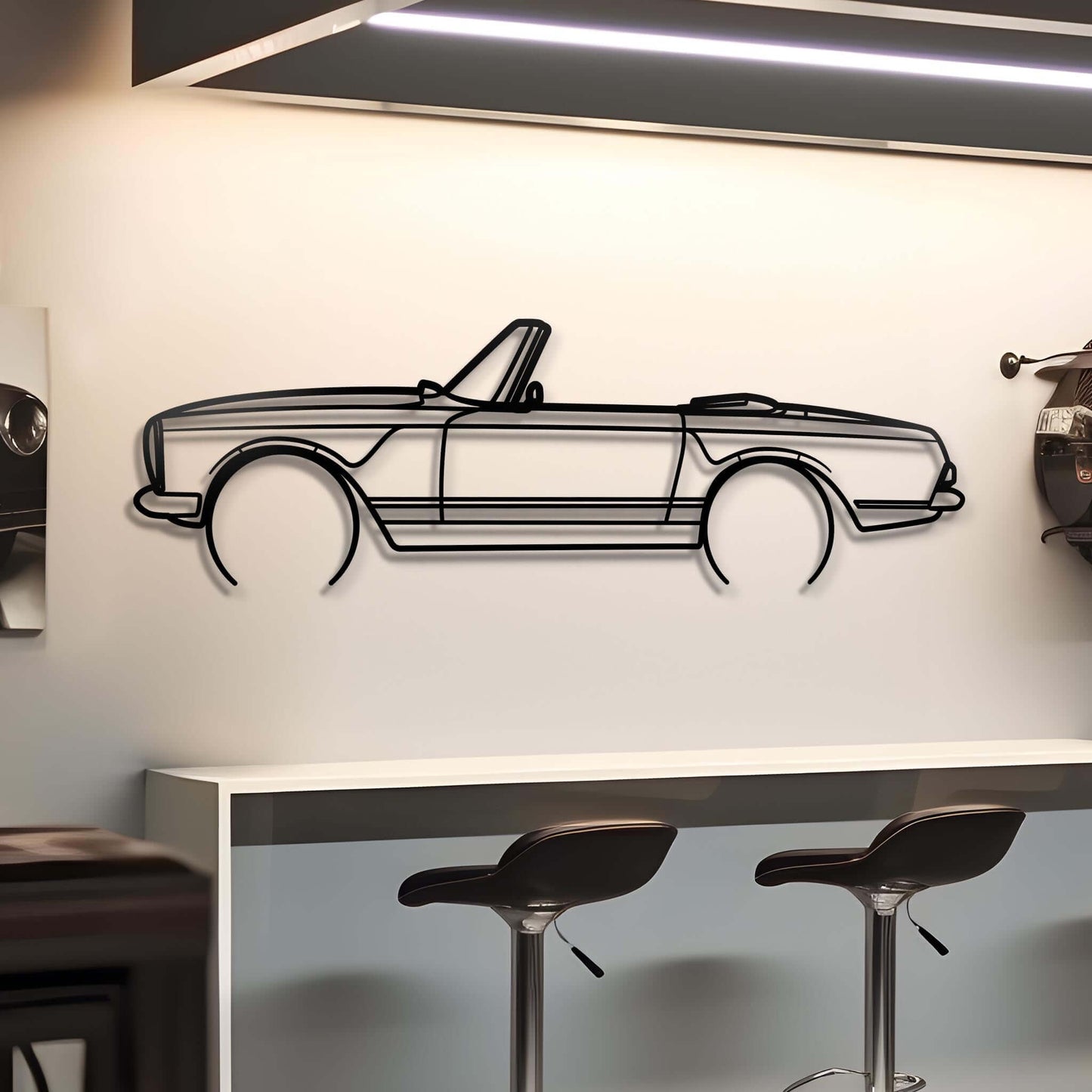 {{product.title}} Steel Wall Art — Custom Laser Cut Silhouettes by {{shop.name}}