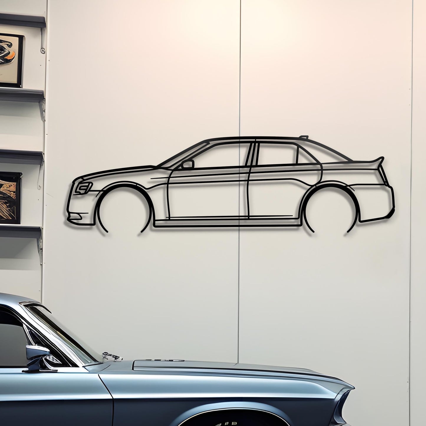 2016 300 Metal Silhouette