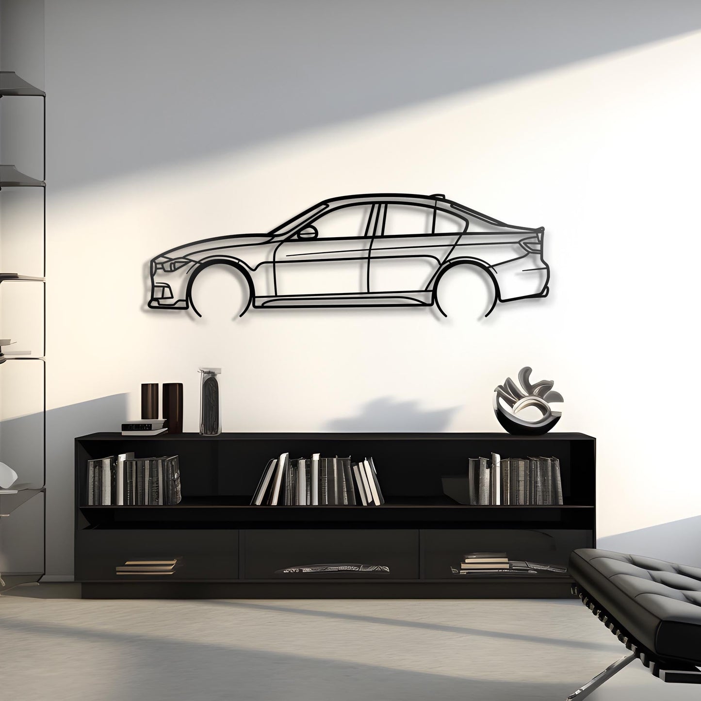 2014 F30 M Sport Metal Silhouette
