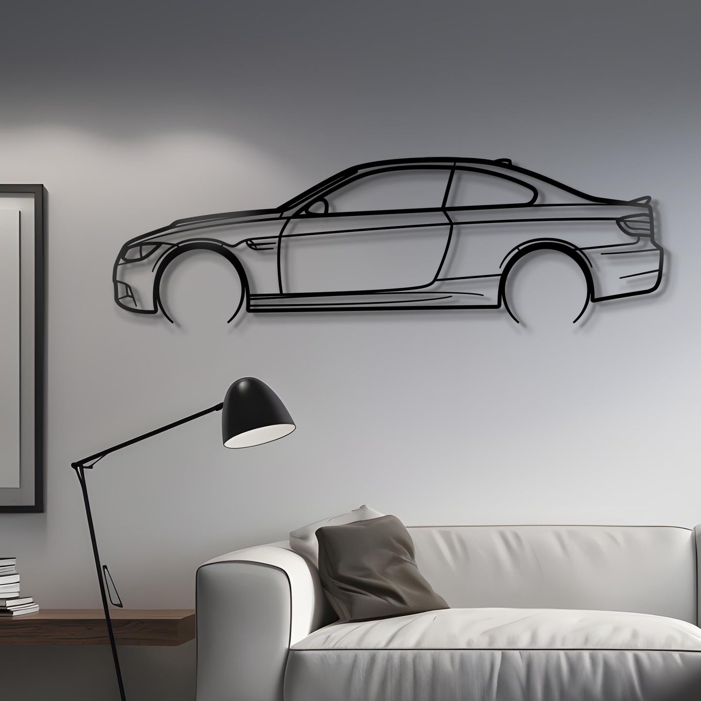 2013 M3 E92 Metal Silhouette