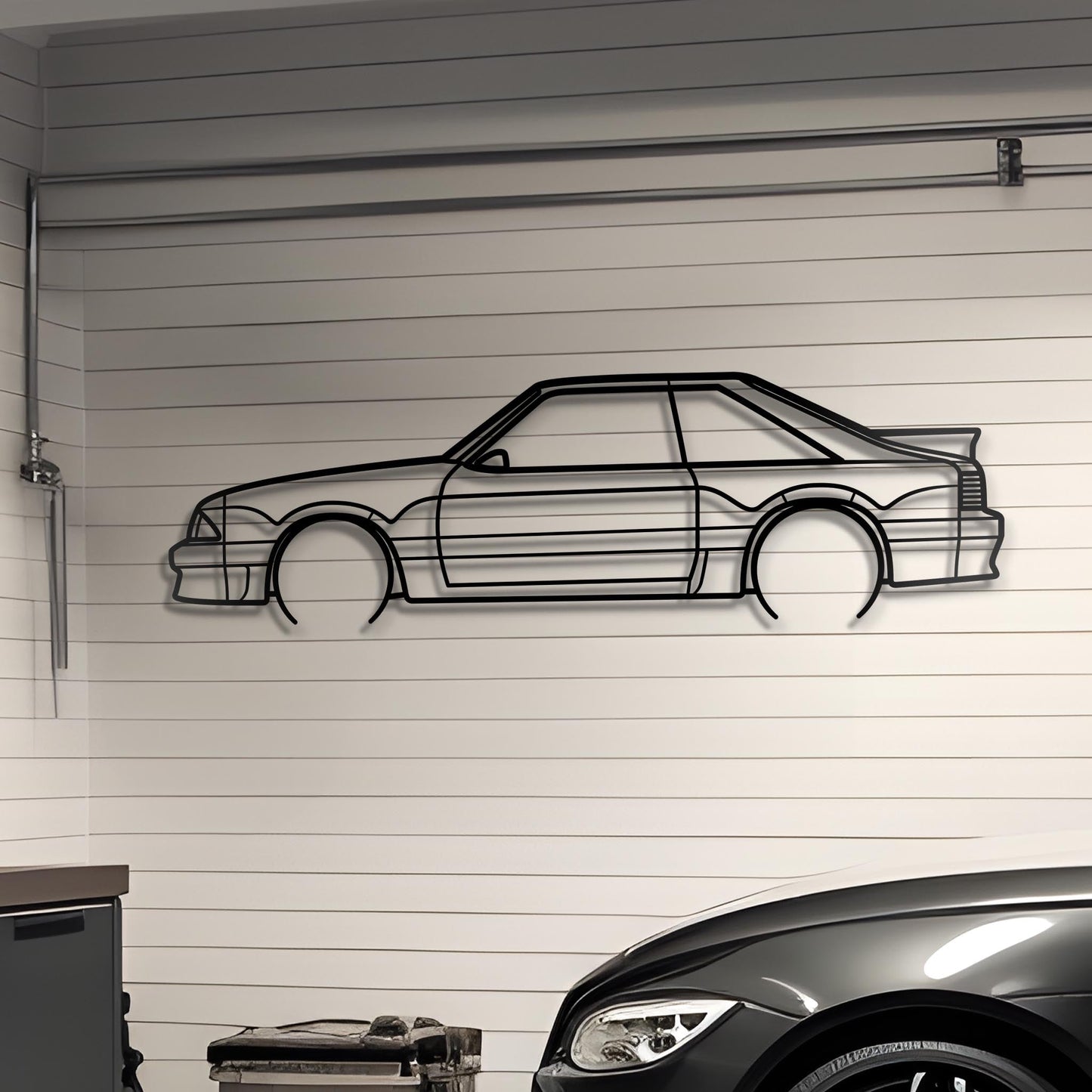 1987 Mustang GT 5.0 Metal Silhouette