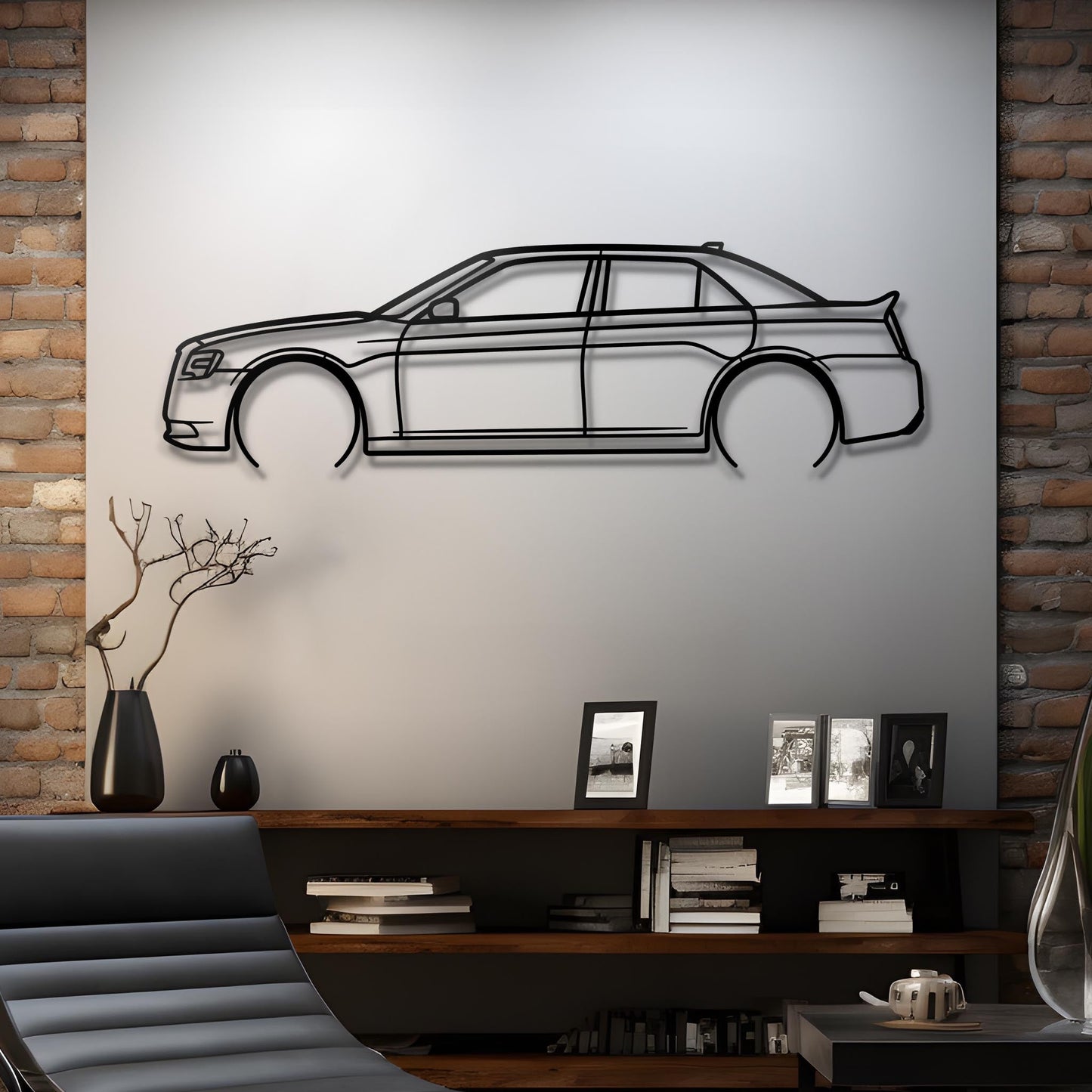 2016 300 Metal Silhouette