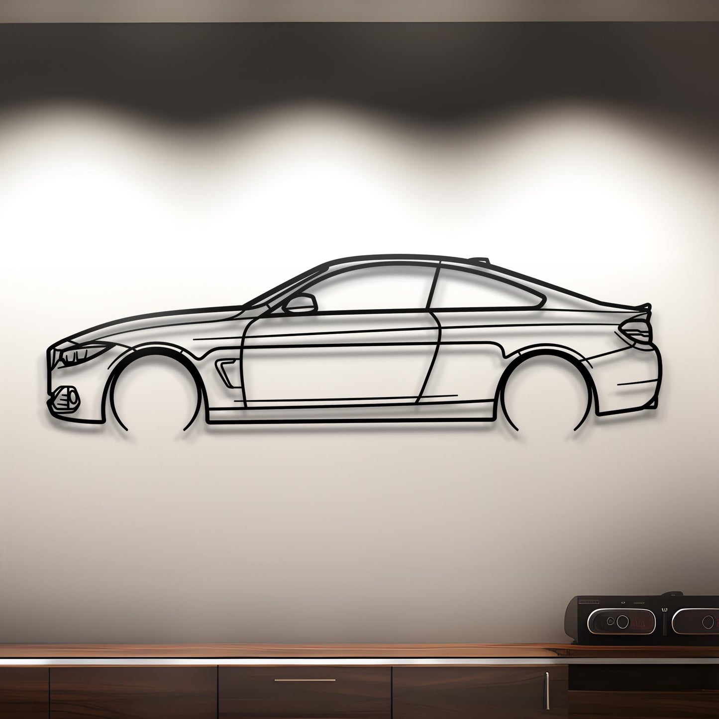 2015 435i M Sport Metal Silhouette