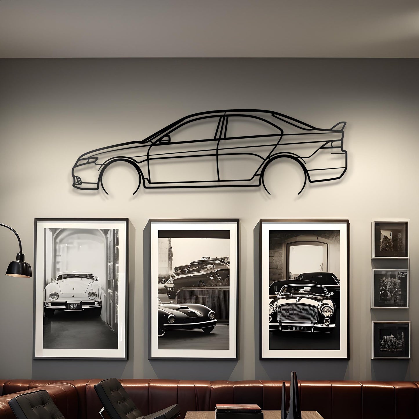 2007 Accord Euro Metal Silhouette