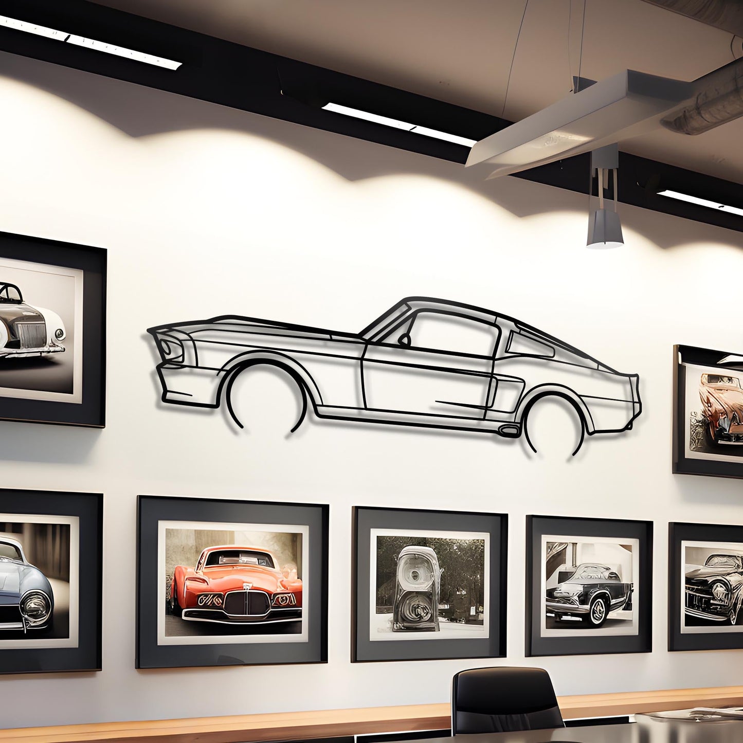 {{product.title}} Steel Wall Art — Custom Laser Cut Silhouettes by {{shop.name}}
