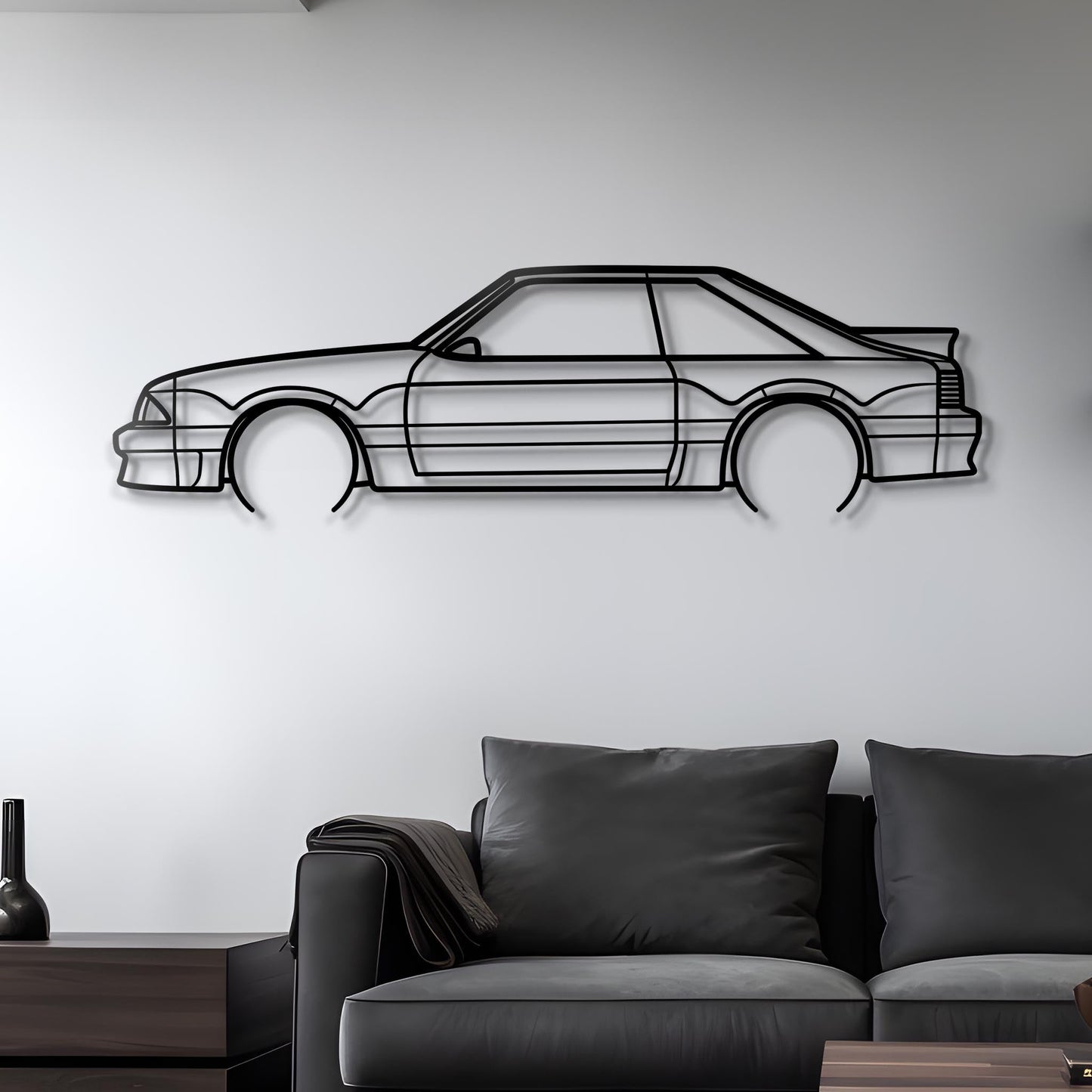 1987 Mustang GT 5.0 Metal Silhouette