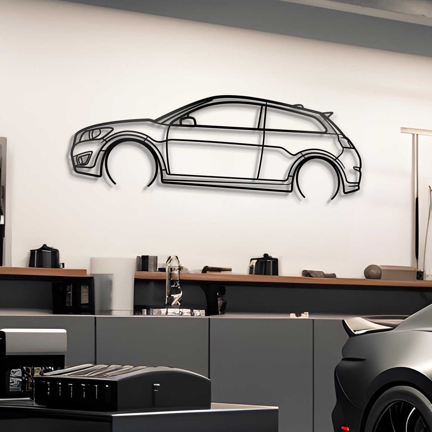 2013 C30 Metal Silhouette