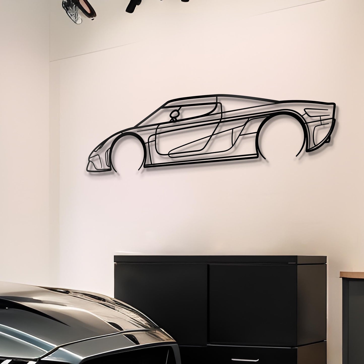2022 Regera Metal Silhouette