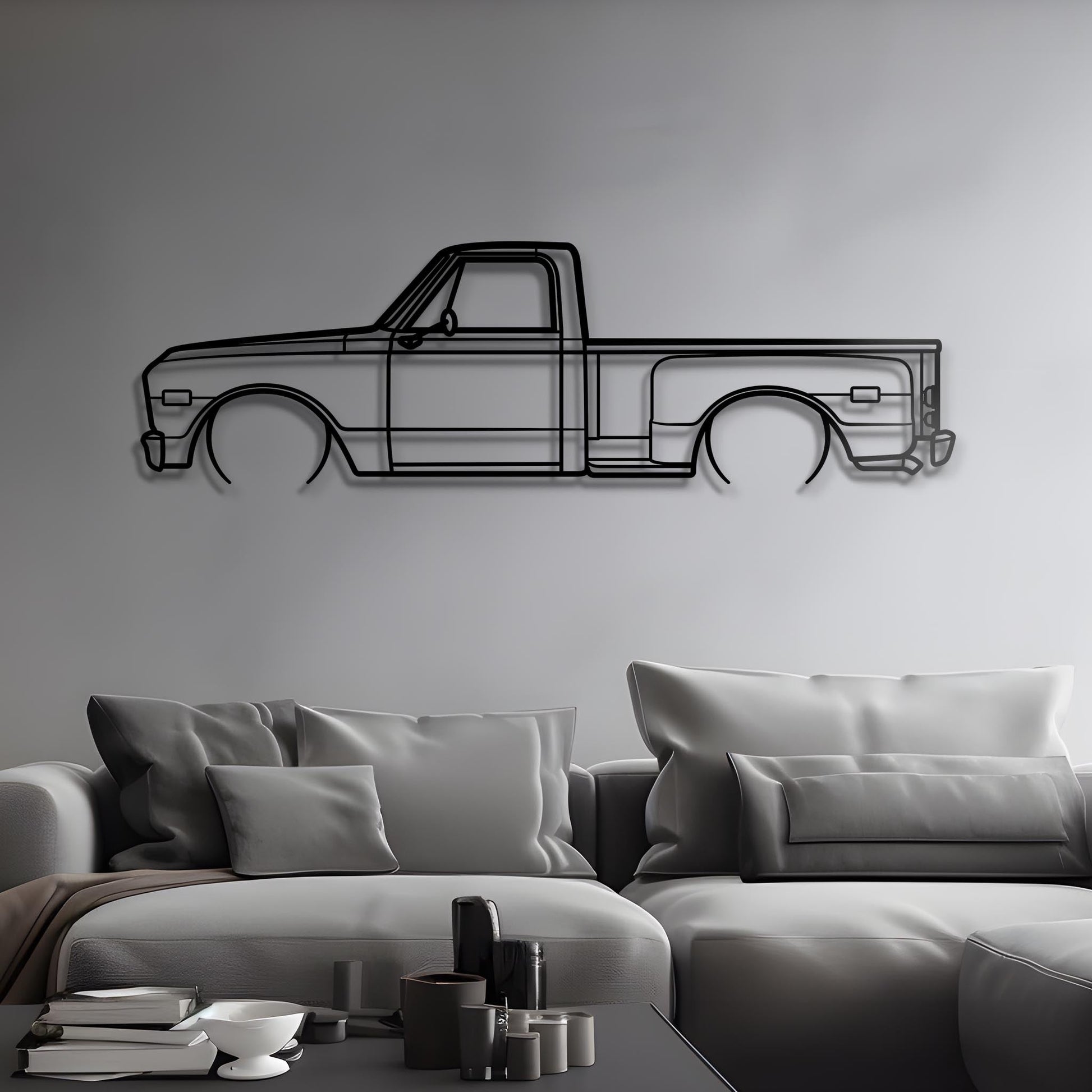{{product.title}} Steel Wall Art — Custom Laser Cut Silhouettes by {{shop.name}}