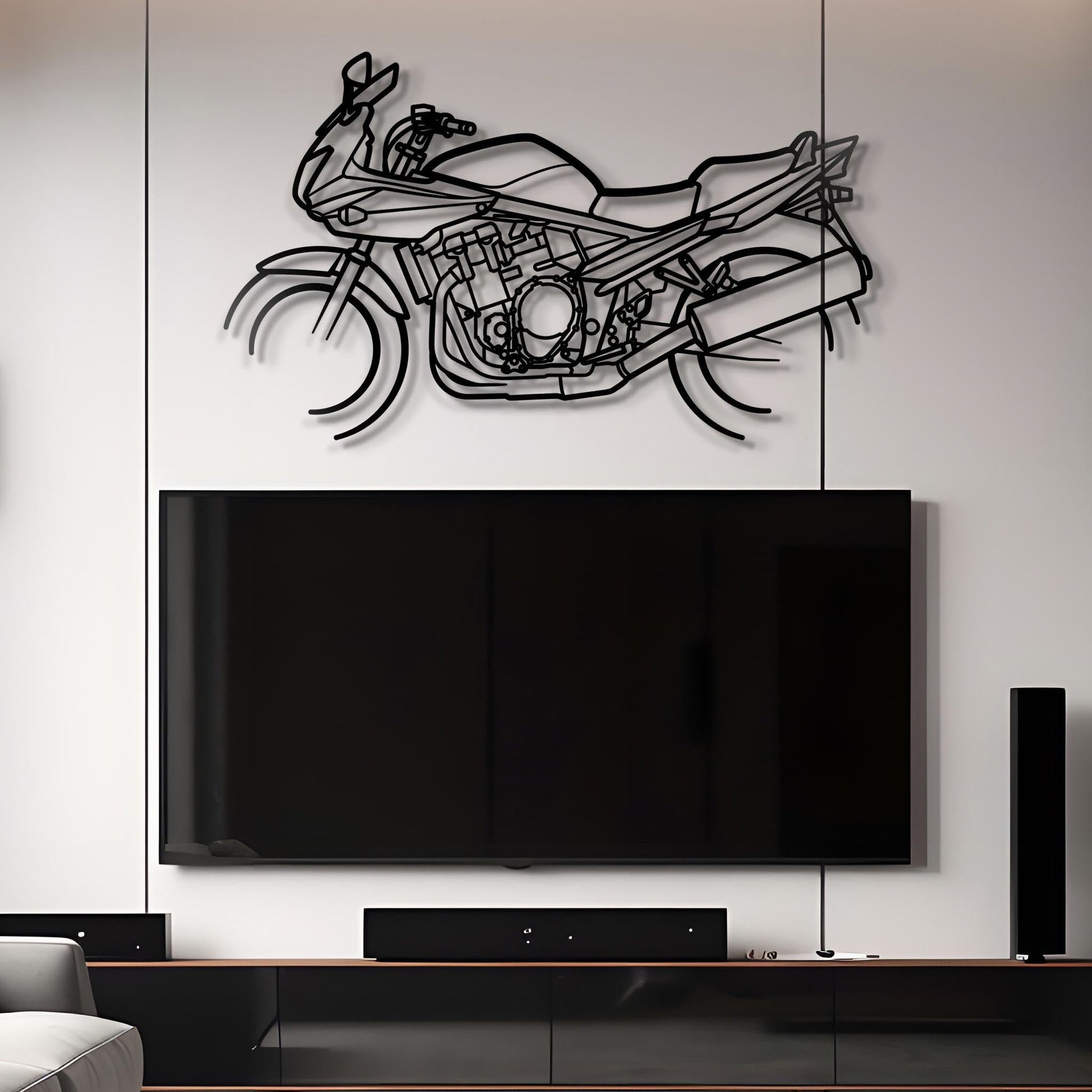 {{product.title}} Steel Wall Art — Custom Laser Cut Silhouettes by {{shop.name}}