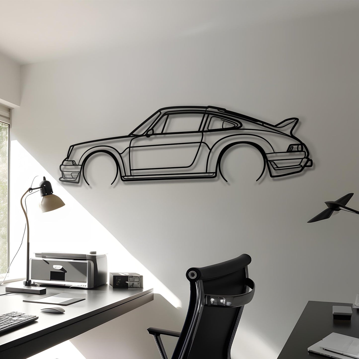1994 911 (964) S Singer Metal Silhouette