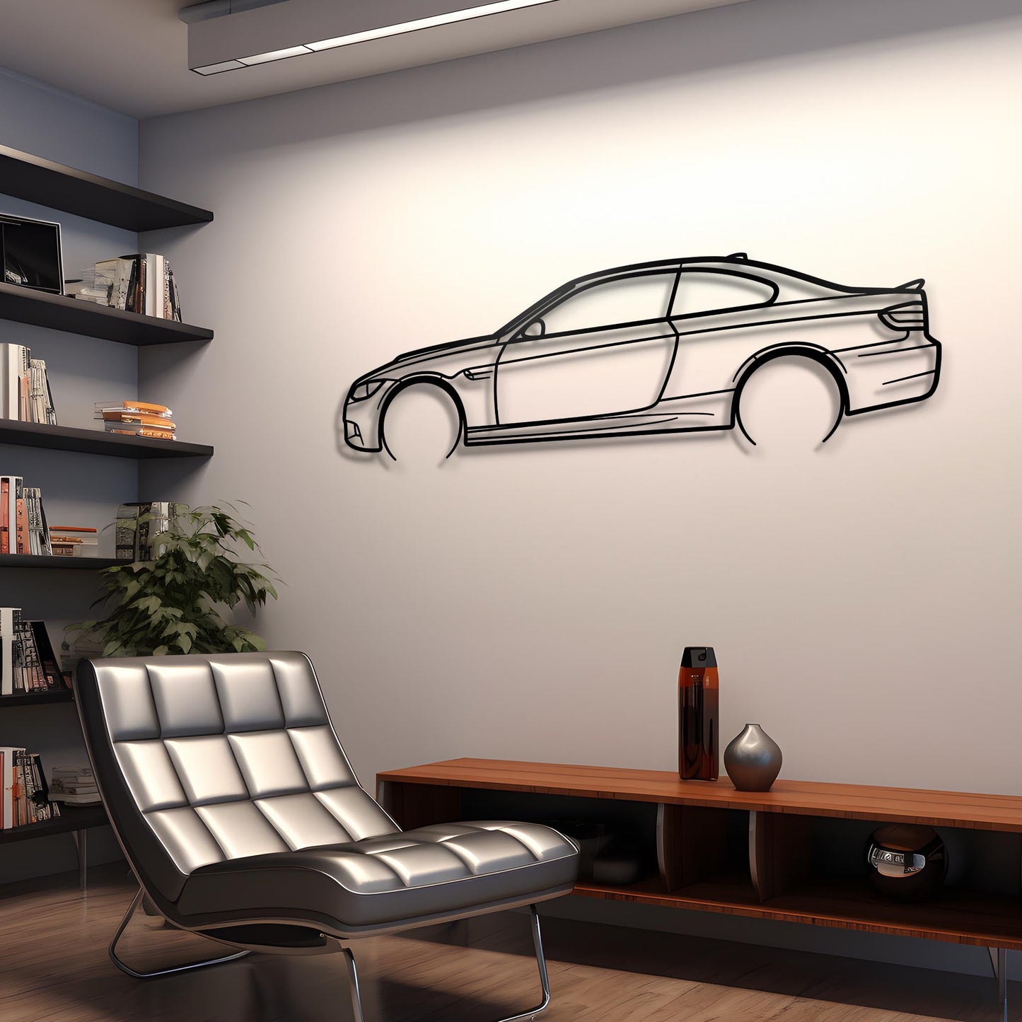 2013 M3 E92 Metal Silhouette