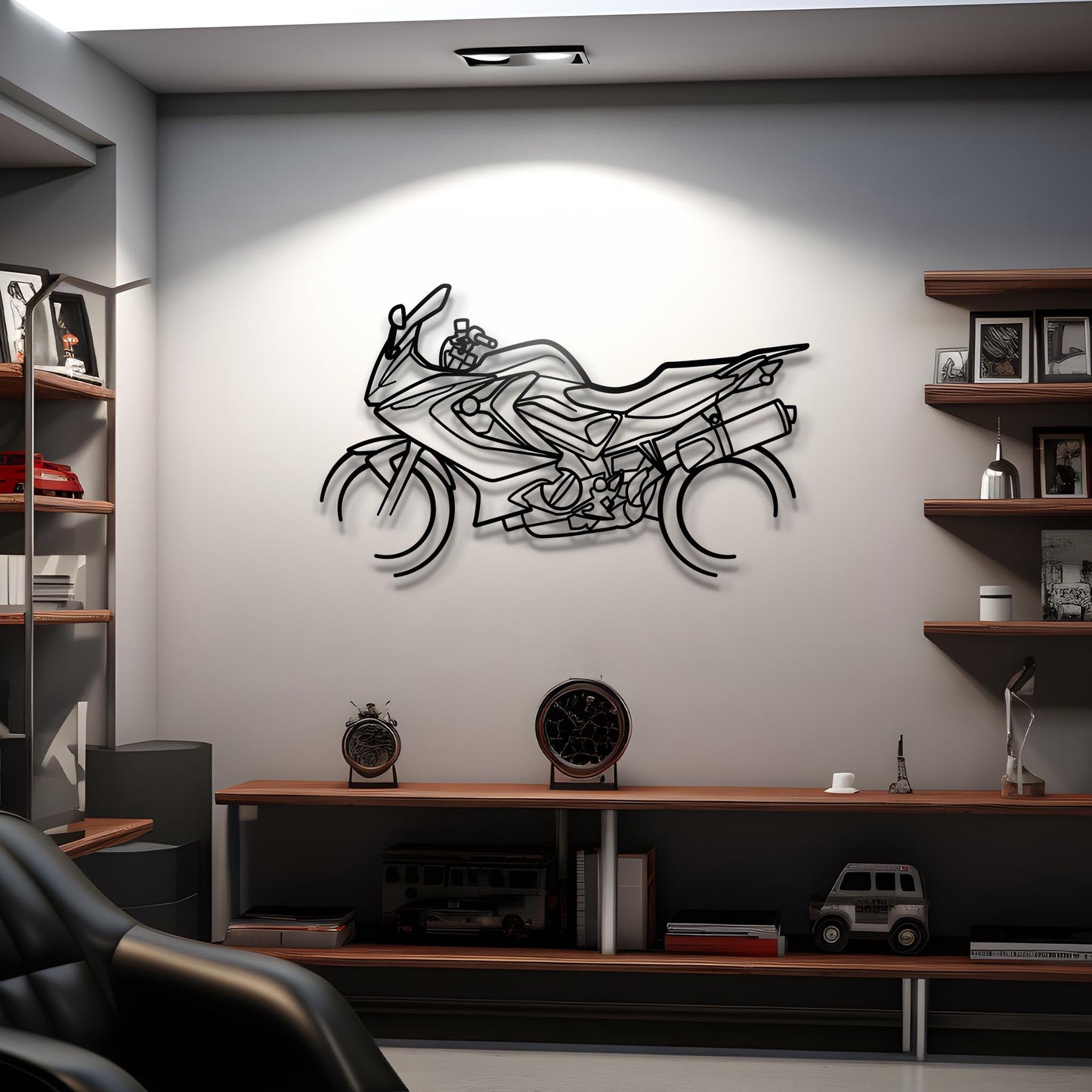 2019 F 800 GT Metal Silhouette
