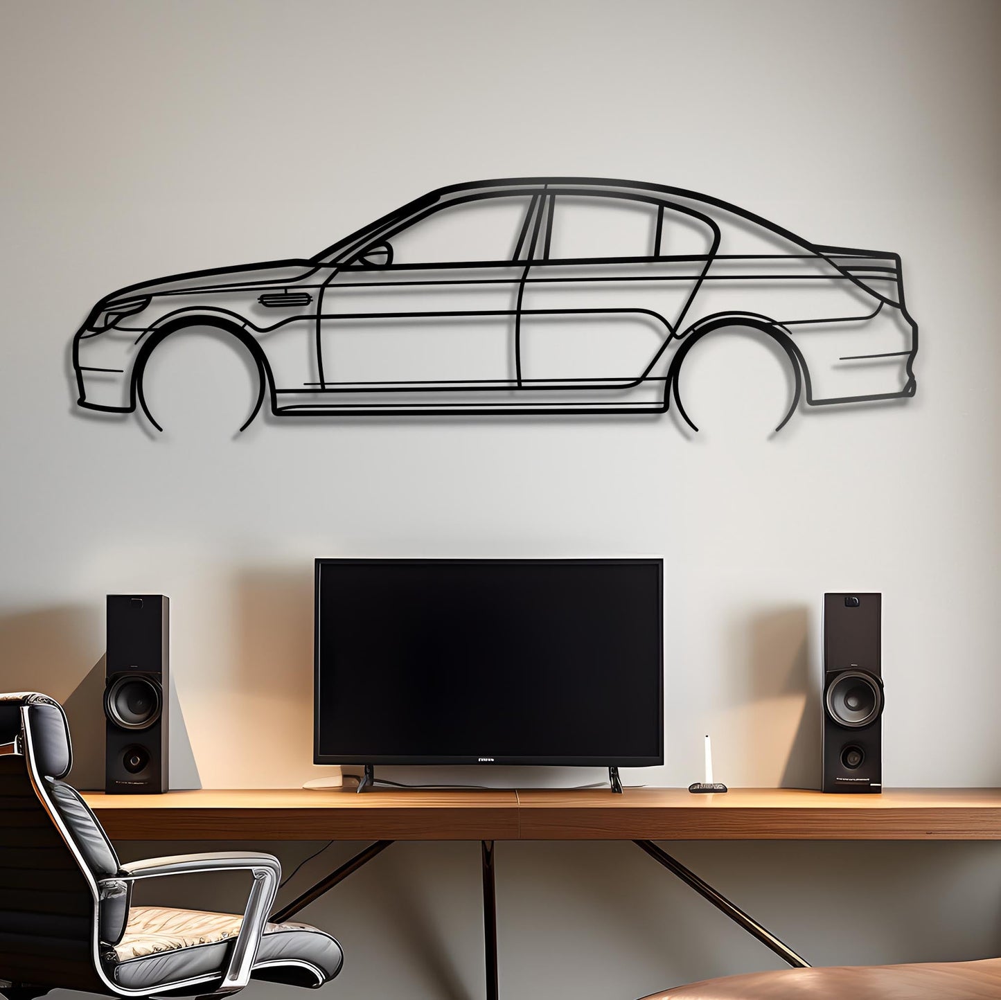 2008 M5 Metal Silhouette