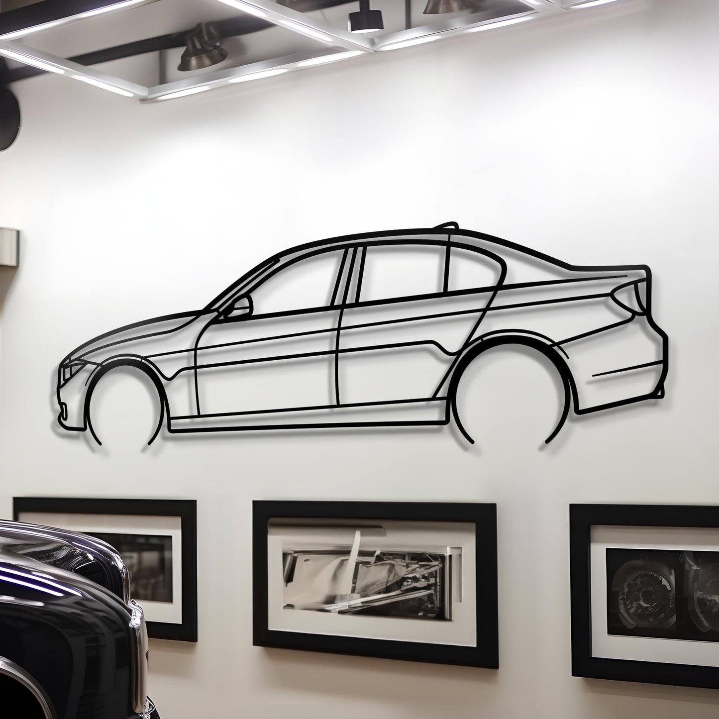2015 328i Metal Silhouette