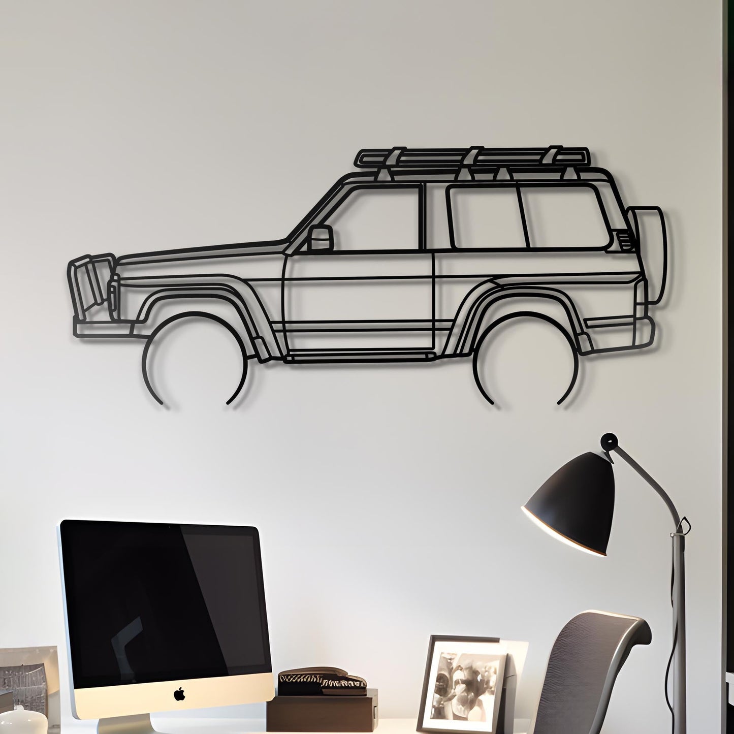 1991 Patrol GQ Patrol Metal Silhouette