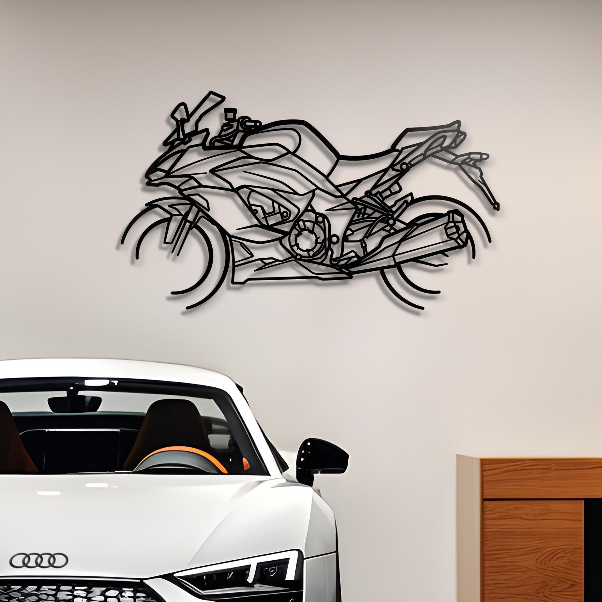 {{product.title}} Steel Wall Art — Custom Laser Cut Silhouettes by {{shop.name}}