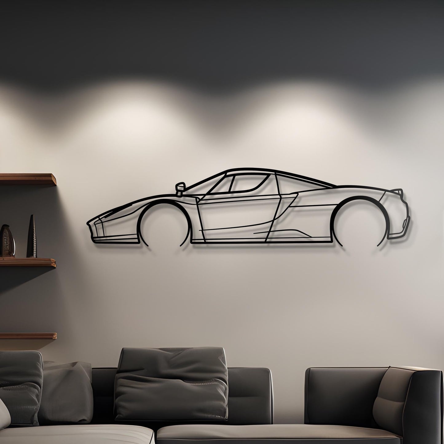 2002 Enzo Metal Silhouette