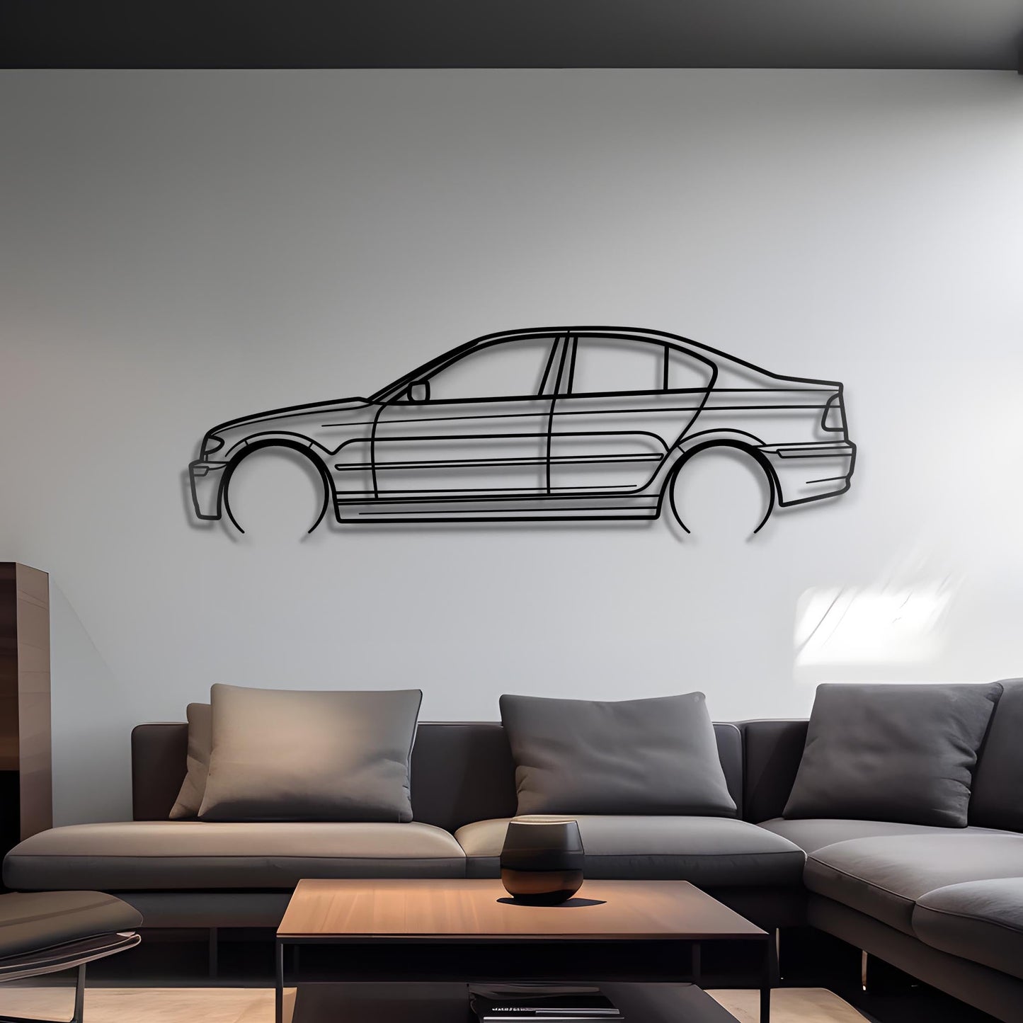 2002 325xi Metal Silhouette