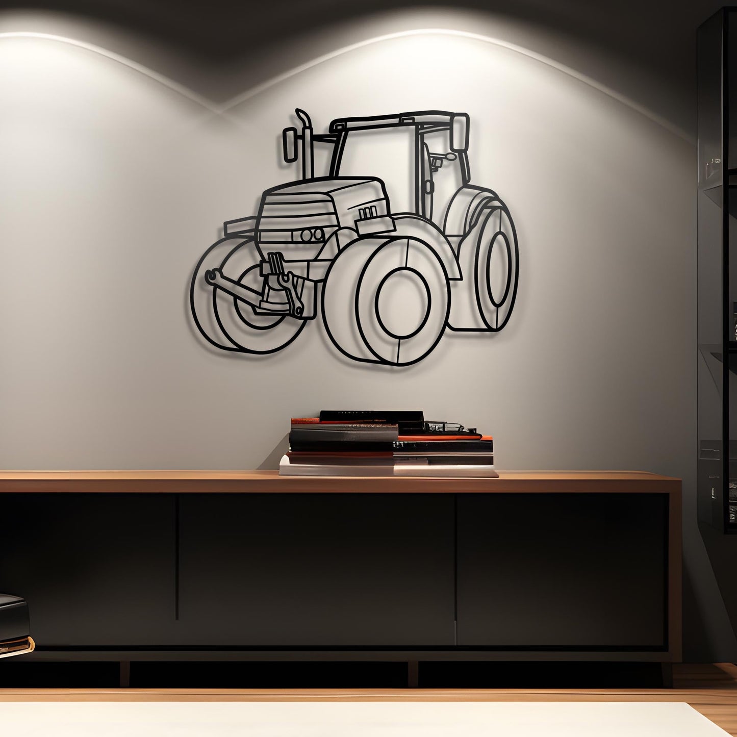 2013 Case IH Puma 230 Diagonal Metal Silhouette