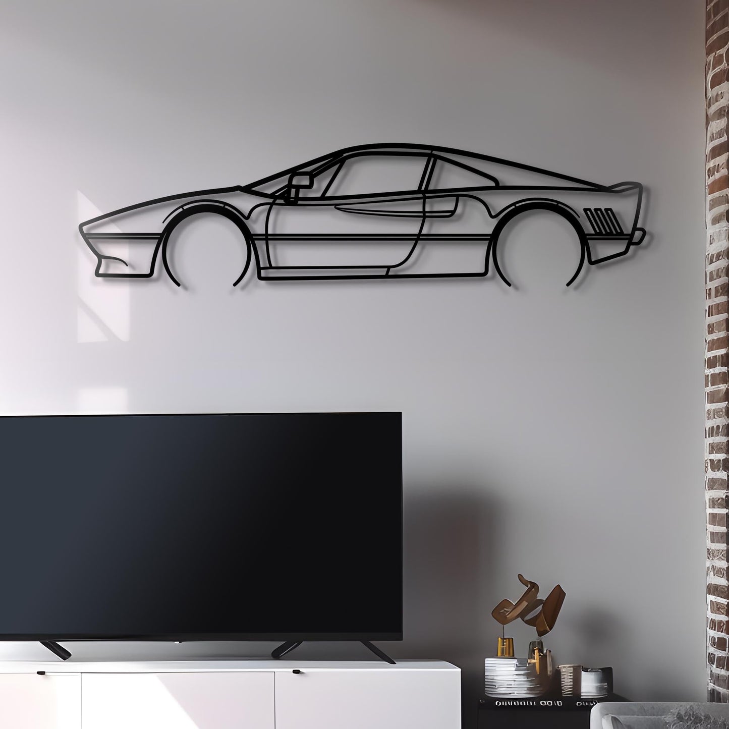 1984 288 GTO Metal Silhouette