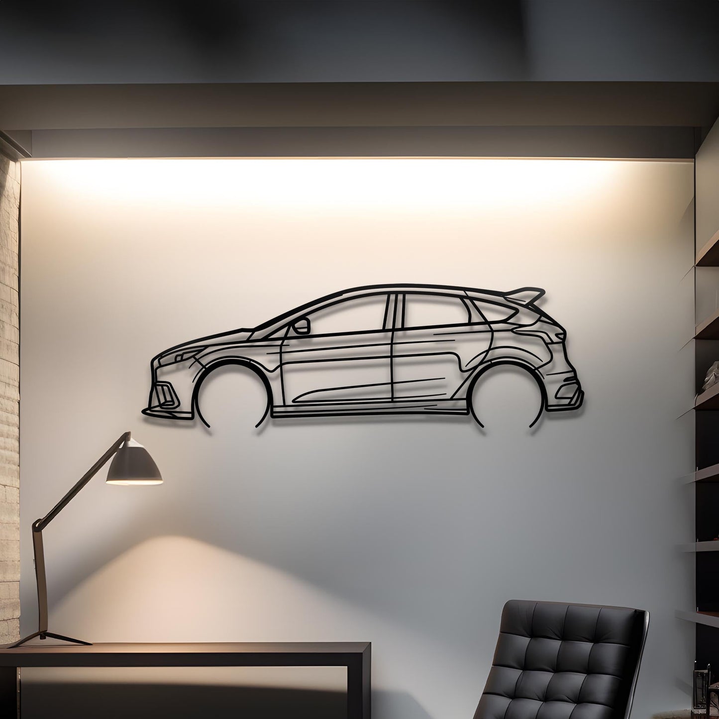 2017 Focus RS Metal Silhouette