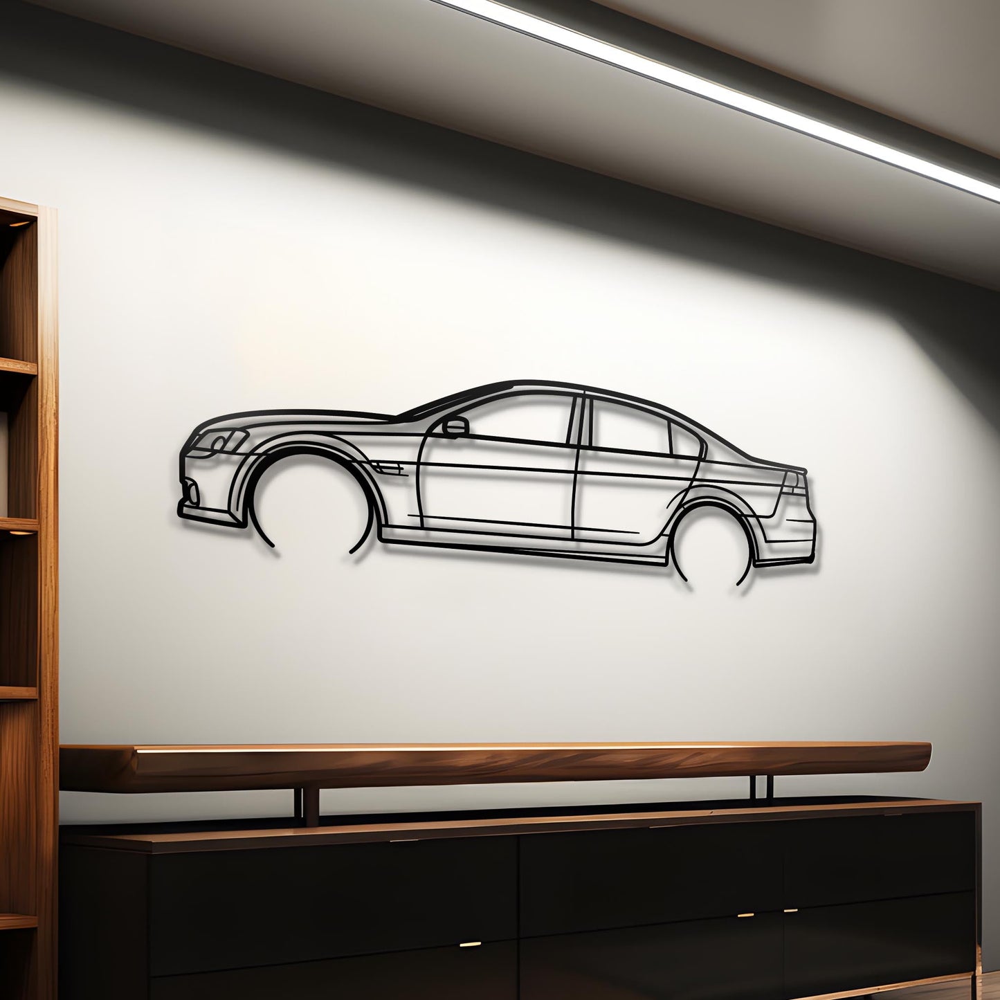 2009 G8 Metal Silhouette