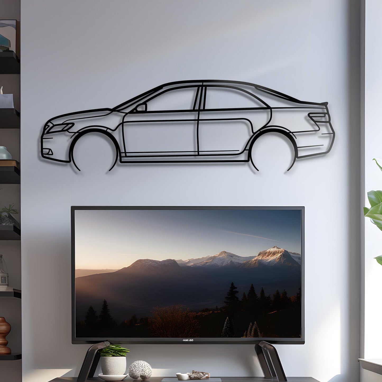 2007 Camry CE Metal Silhouette