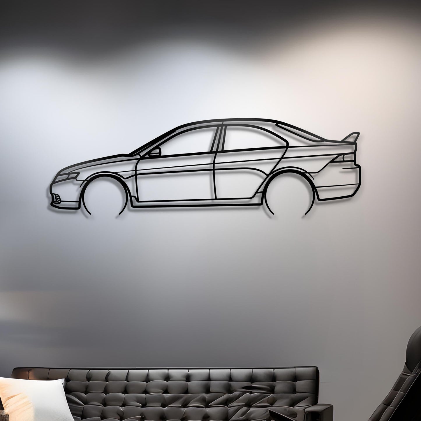 2007 Accord Euro Metal Silhouette