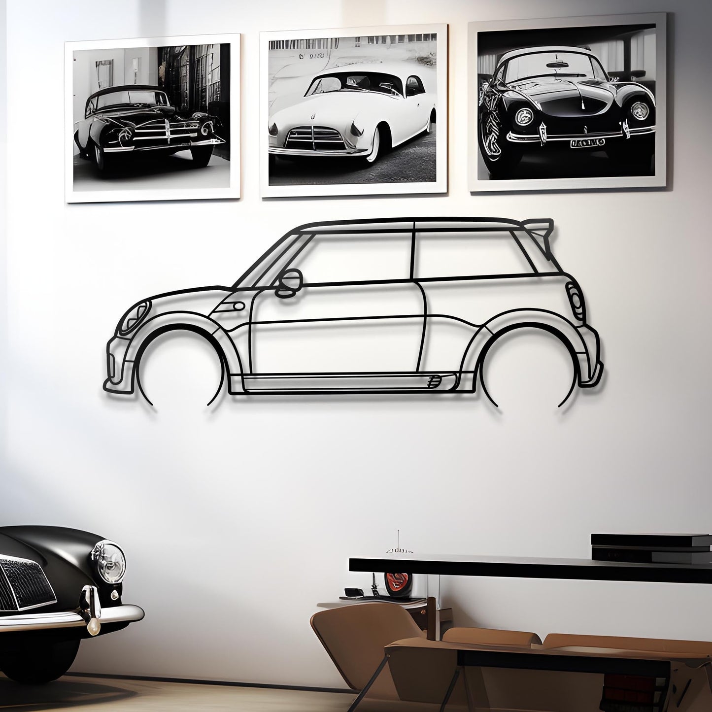 2013 R56 JCW Metal Silhouette