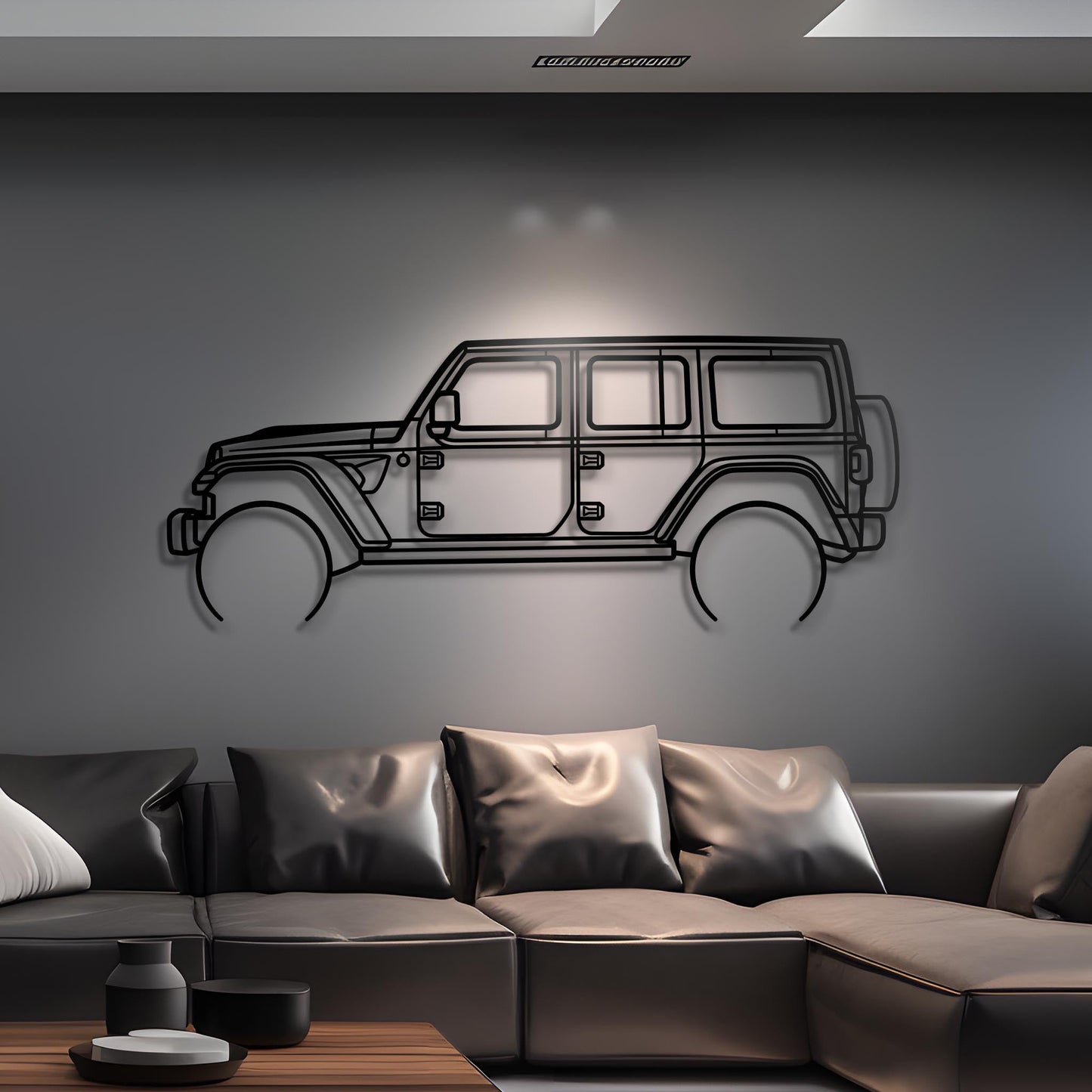 2022 Wrangler 392 Metal Silhouette