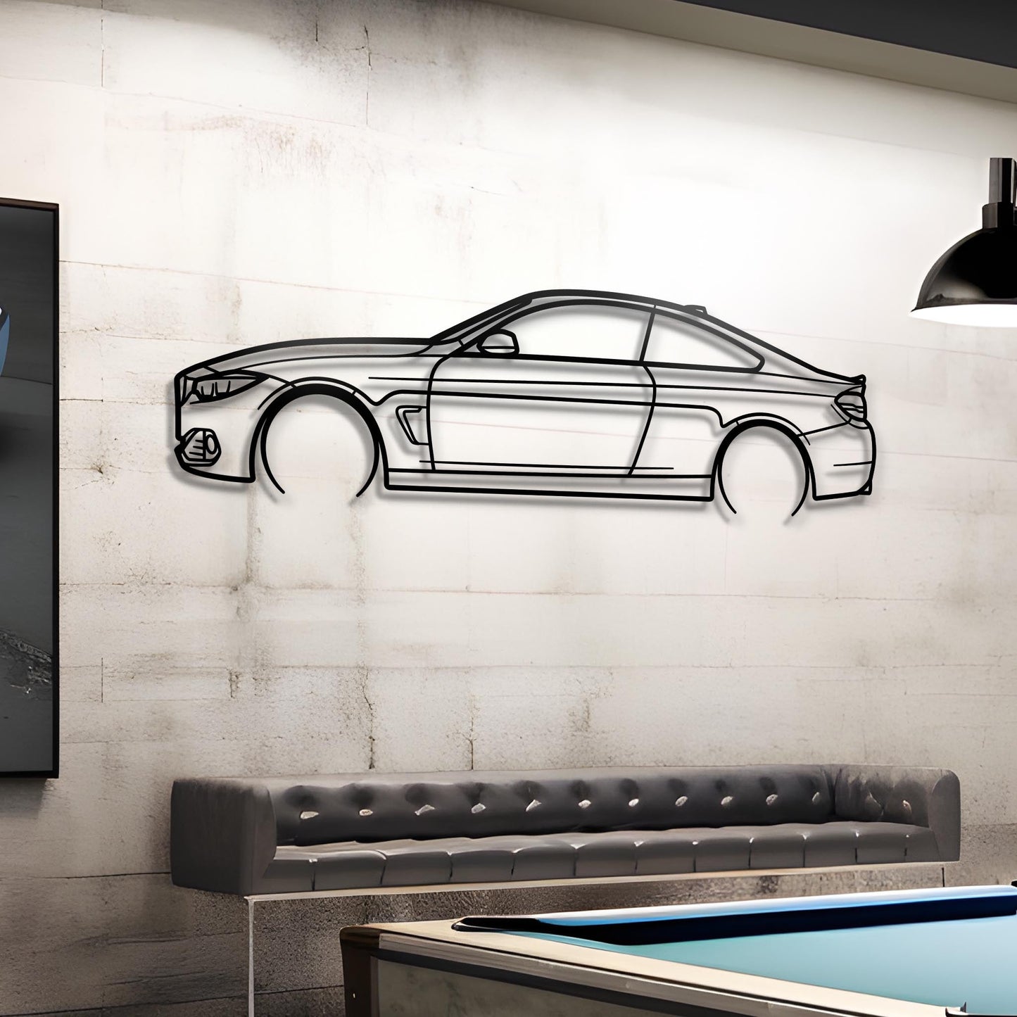 2015 435i M Sport Metal Silhouette