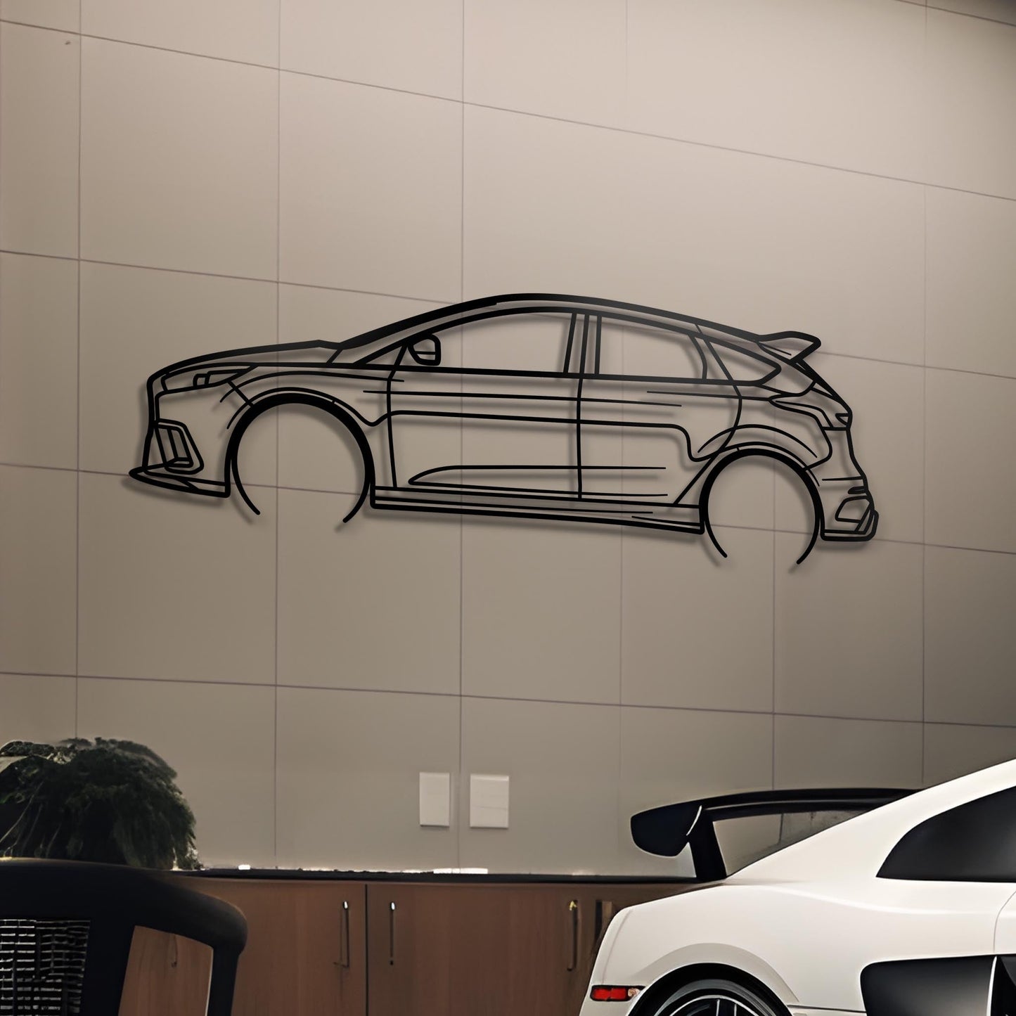 2017 Focus RS Metal Silhouette
