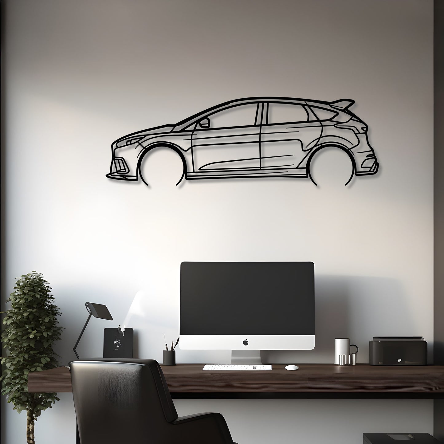 2017 Focus RS Metal Silhouette