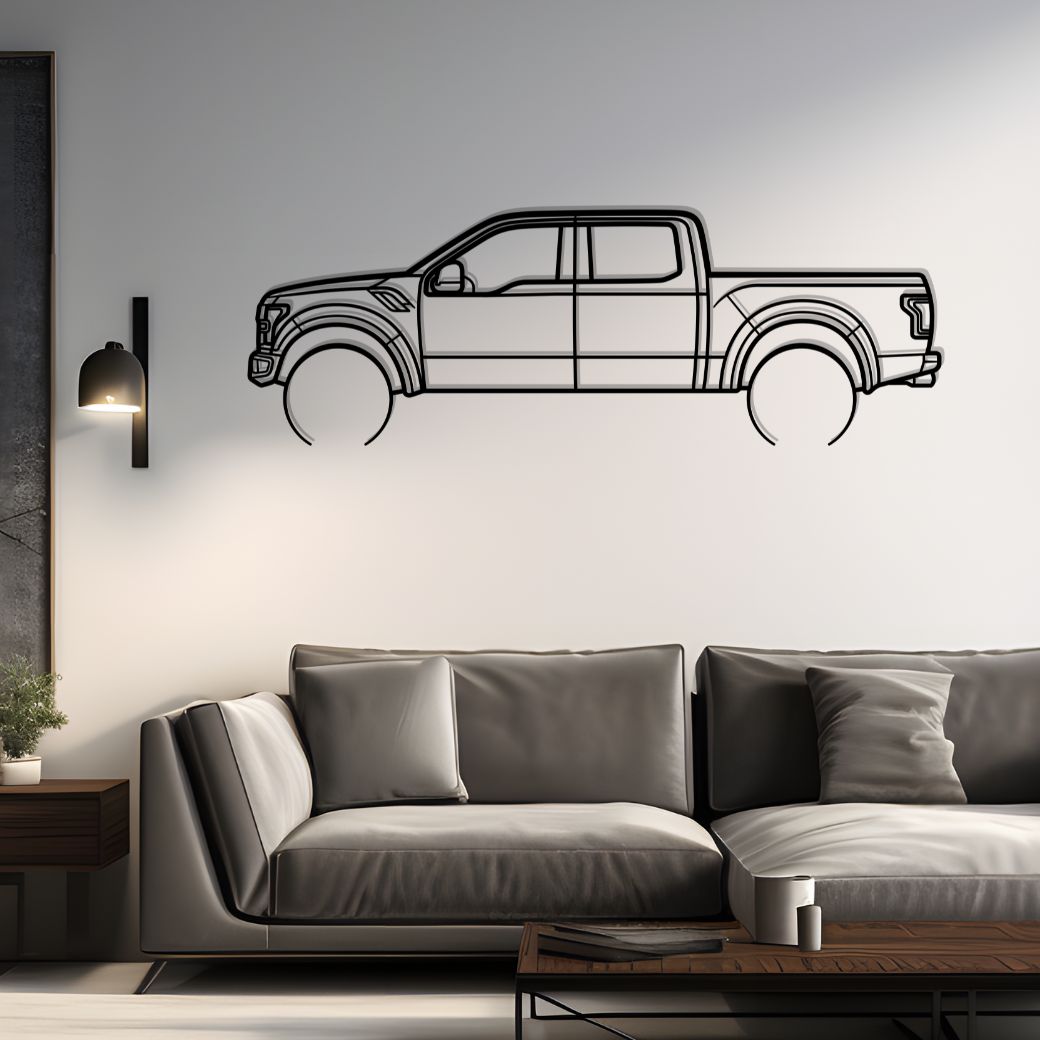 2019 Ranger Raptor Metal Silhouette
